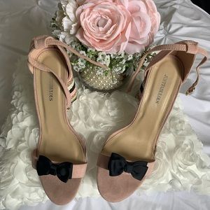 Just Fabulous Suede Sandals Rose Color